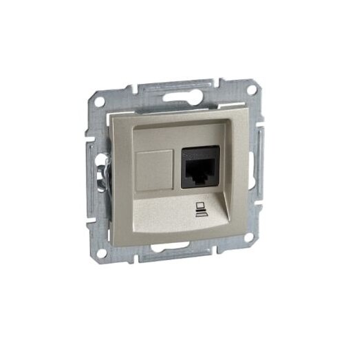 Utičnica 1xRJ45 cat5 STP titan SEDNA Cijene
