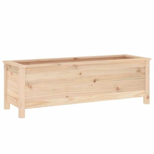 vidaXL Vrtna visoka greda 119,5x40x39 cm trdna borovina, (20798609) Cene