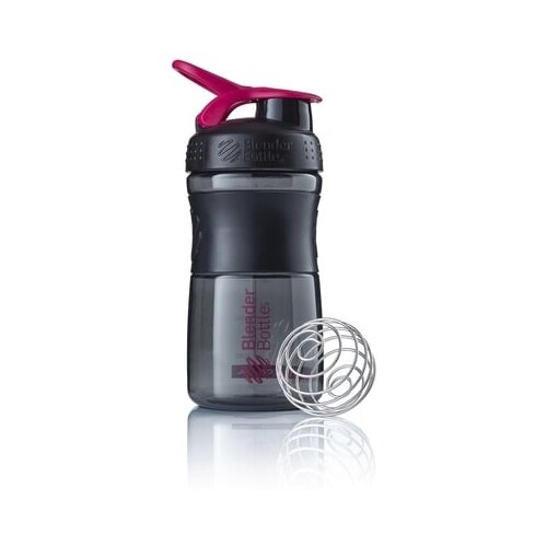 BlenderBottle sportmixer fashion line 590 ml - black/pink Slike