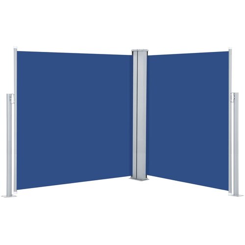 Maison Chic Zložljiva stranska tenda - Senčniki modra 140x600 cm, (22039312) Slike