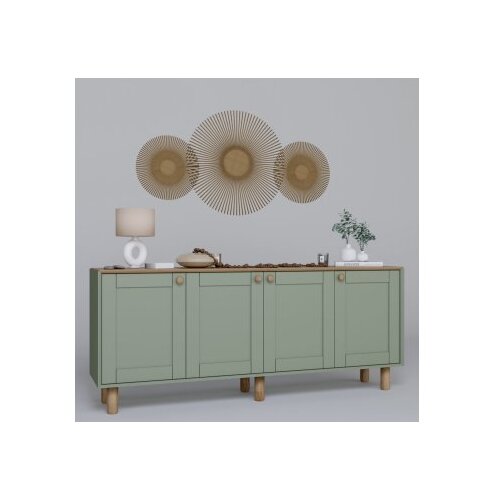 Hanah home Konzolni sto Bohemian 1600-82, 180x75x40 cm, Maslina Slike