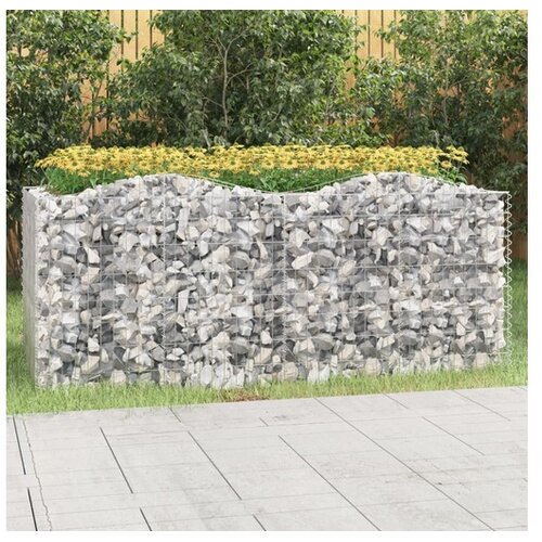  Lučna gabionska povi&scaron;ena gredica 200x100x100 pocinčano željezo Cijene