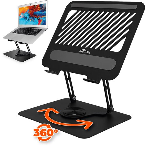 Media Tech Adjustable, rotatable, ergonomic laptop stand 10&amp;ndash;17&amp;Prime; LAPTOP STAND ROTO MT2662 Slike