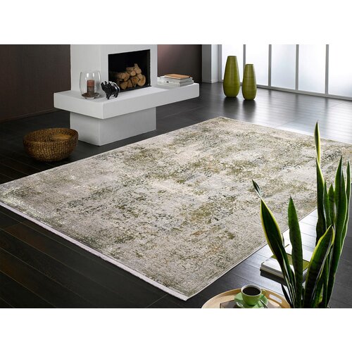 Dieter Knoll TKANA PREPROGA Avignon 200/290 cm tkano siva, zelena Slike