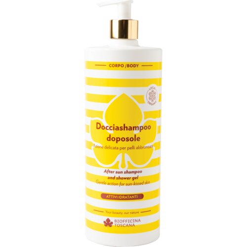Biofficina Toscana 2in1 After-Sun Shower Gel & Shampoo - 1 l Cene