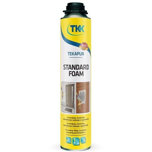 Tekapur PU pjena za pi&amp;scaron;tolj Low Expansion (750 ml, Poliuretan (PU)) Slike