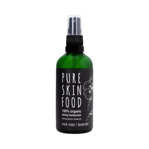 Pure Skin Food Organic Toning Moisturiser Rock Rose - Lavender - 100 ml Slike
