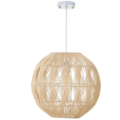 Casa Selecci&amp;oacute;n Stropna svjetiljka od ratana u prirodnoj boji sa sjenilom od ratana &amp;oslash; 37 cm Natural Way &amp;ndash; Slike