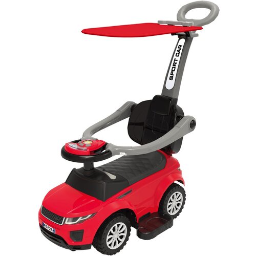 Prince Toys Guralica auto s krovićem crveni Slike