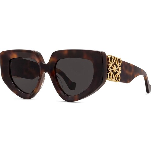 Loewe Anagram Havana Geometric Sunglasses - ONE SIZE (51) Slike