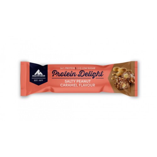 Multipower protein delight pločica - salty peanut caramel Slike