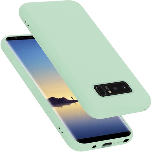 Cadorabo Ohi&amp;scaron;je, združljiv s Samsungom v tekoči svetlo zeleni barvi - za&amp;scaron;čitni pokrov iz fleksibilnega silikona TPU, (20588210) Slike