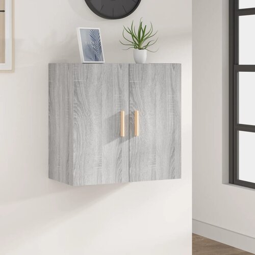 Furnova Stenska omarica siva sonoma 60x30x60 cm konstruiran les, (21949926) Cene