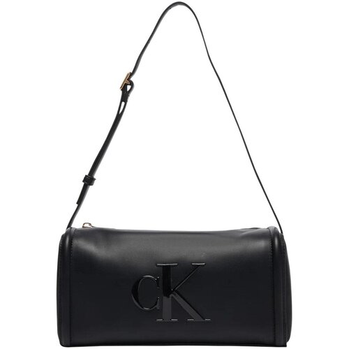 Calvin Klein Jeans Torbe BOLD CK SLOUCHY SHOULDER BAG LV04F3894G Črna Slike