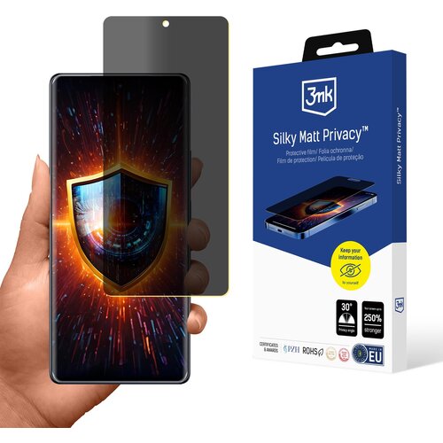 3mk zaščitna folija za infinix note 40 pro silky matt privacy anti-shock, (5000018821) Cene