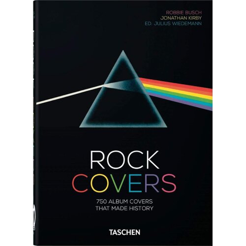 Taschen Robbie Busch, Jonathan Kirby - Rock Covers - 40th Edition Cene
