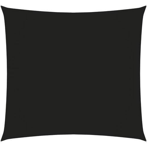 vidaXL Senčno jadro oksford blago kvadratno 7x7 m črno Cene