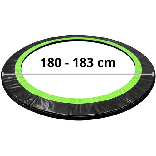 LEAN opružna podloga za trampolin crna 180-183 cm 6 stopa Slike