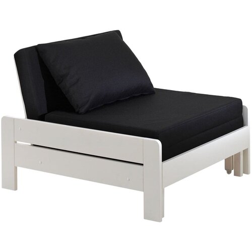 Vipack Bijelo/crna dječja stolica Pino - Slike