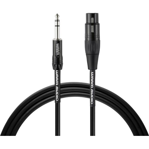 Warm Audio Pro Series XLR priklučni konektor [1x ženski konektor XLR - 1x 6\,3 mm banana mo&amp;scaron;ki konektor] 0.90 m črna, (20428177) Slike