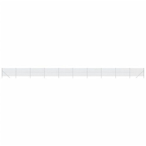 vidaXL Mrežna ograja srebrna 1,6x25 m, (20822231) Cene