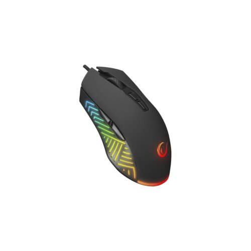  Mi&amp;scaron; gaming RAMPAGE SMX-G68 SPEAR Full RGB. 7D. Instant 704F 7200DPI Black Programable Gaming Mouse Slike