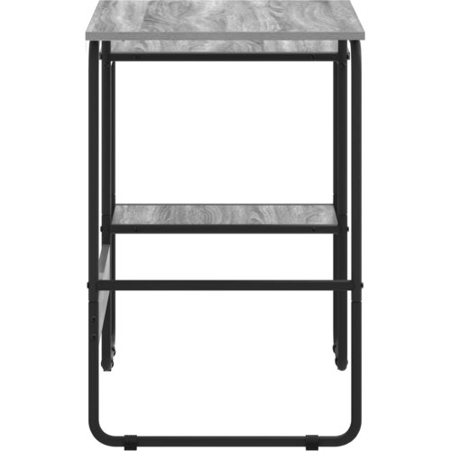  Stol s pohranom Siva Sonoma 100 x 50 x 75 cm Slike