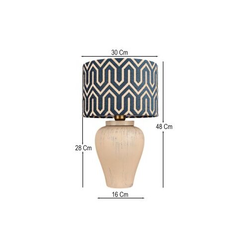 Opviq Stona lampa BK105, Šarena Cene