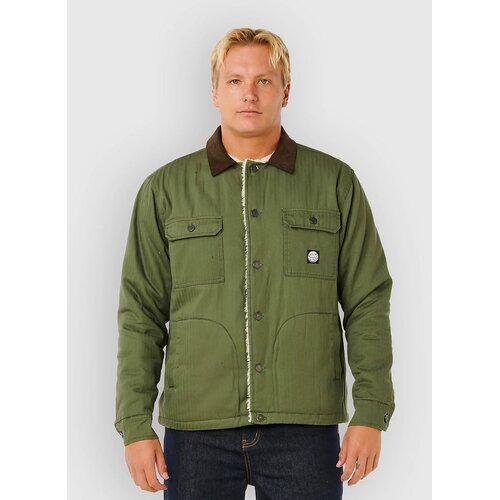 Rip Curl Premium Surf Sherpa Jakna dark olive Cene