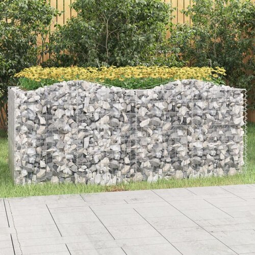  Lučna gabionska povi&scaron;ena gredica 200x100x100 pocinčano željezo Cijene