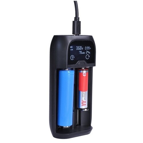 Solight DN27 &amp;minus; Punjač baterija Ni-MH/CD/AA/AAA, Li-Ion Slike