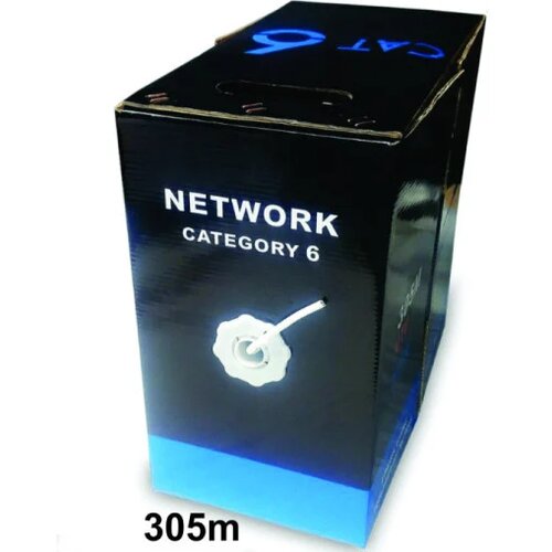 Gembird UPC-6004-Bor UTP Kabl cat.6e PP, Beli Slike