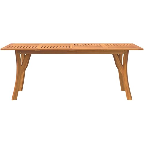  Vrtni stol 200 x 90 x 75 cm od masivnog bagremovog drva Slike