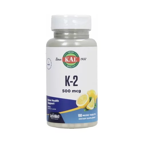 KAL vitamin K2 500 mcg "ActivMelt"