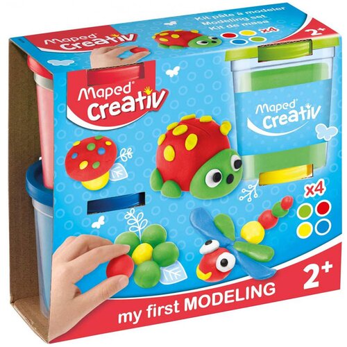 Maped Masa za modeliranje Creativ, 4 boje x 120 g Cene