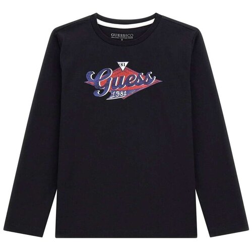 Guess Majice z dolgimi rokavi LS T SHIRT Črna Cene