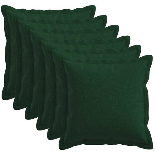  Jastuk s jastukom HOUTEN 6 kom. Tamnozelena Umjetni lan - Tamnozelena 30 x 30 cm 6 Cijene