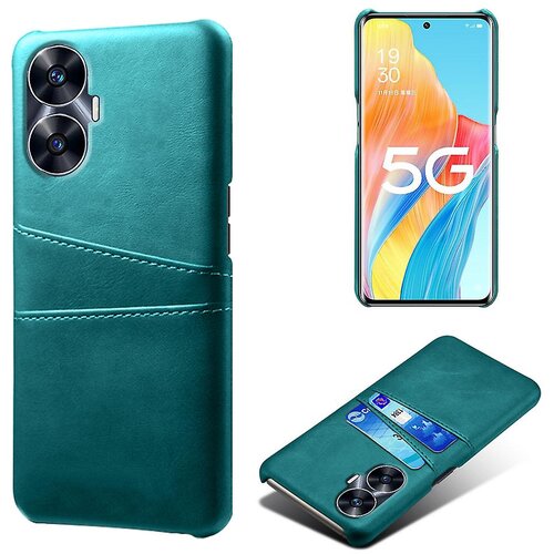 INORCO Za Realme C55 dvojne reže za kartice, za&amp;scaron;čita pred padcem, ovitek za telefon iz PU usnja, prevlečen PC ovitek, (22034493) Slike