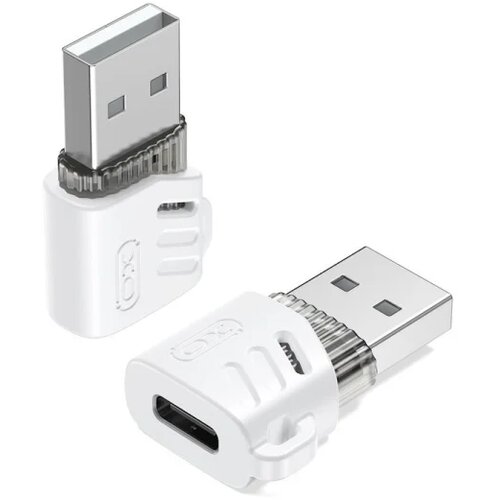 XO adapter NB256D USB-C -USB white Slike