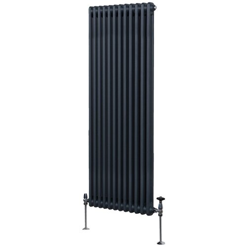 Monster tradicionalni radiator z 2 stolpcema - 1800 x 562 mm - antracitno siva, (21569748) Cene