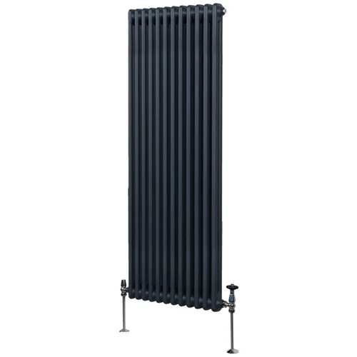 Monster Tradicionalni radiator z 2 stolpcema - 1800 x 562 mm - antracitno siva, (21569748)