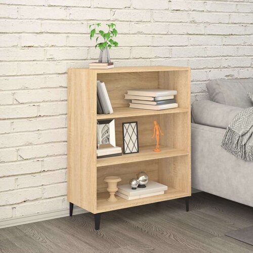  Komoda sonoma hrast 69,5x32,5x90 cm konstruiran les Cene