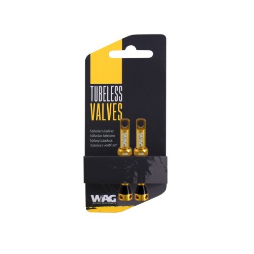 Wag tubeless ventili, alu - 44mm, 2kom, zlatni ( 421830862 ) Slike
