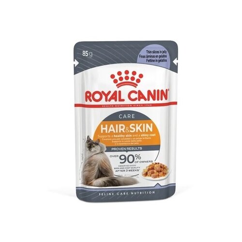Royal Canin sos za mačke za zdravu kožu i dlaku u želeu, 85g Slike