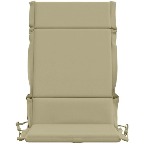  Jastuk za stolac s visokim naslonom GEMERT 6 kom. - Svijetlo zelena (melange) 120 x 50 x 3 cm 6 Slike