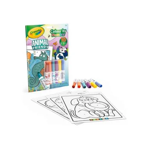 Crayola BOJANKA SA FLOMASTERIMAANIMAL FRIENDS