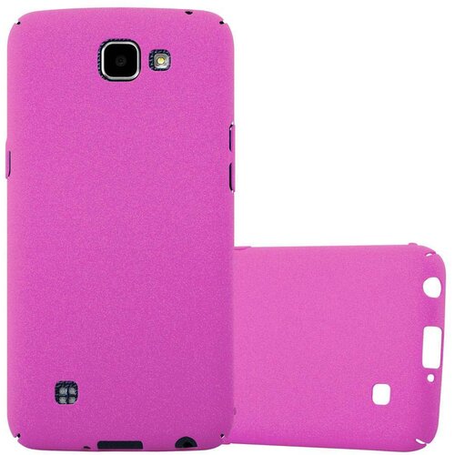 Cadorabo Case, združljiv z LG -om v Frosty Pink - Hard Case za&scaron;čitni pokrov v zmrznjenem videzu proti praskam in udarcem, (20564768) Cene