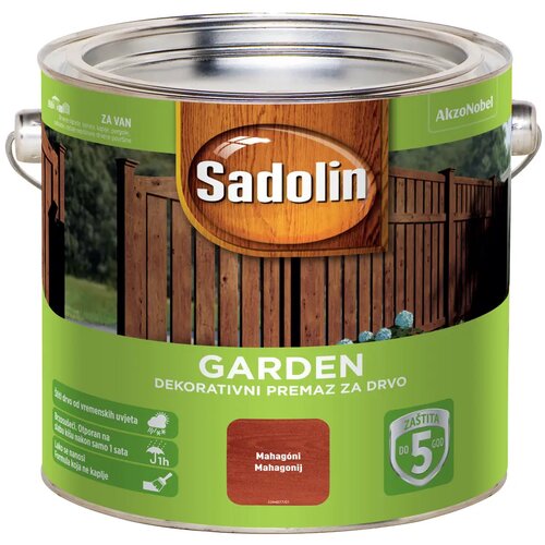 Sadolin Lazura za drvo Garden mahagonij, 2,5 L Slike