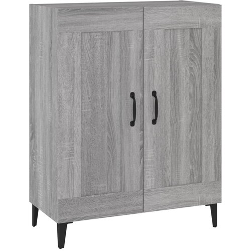 Maison Chic Komoda - Predalnik siva sonoma 69,5x34x90 cm inženirski les, (21717685) Slike