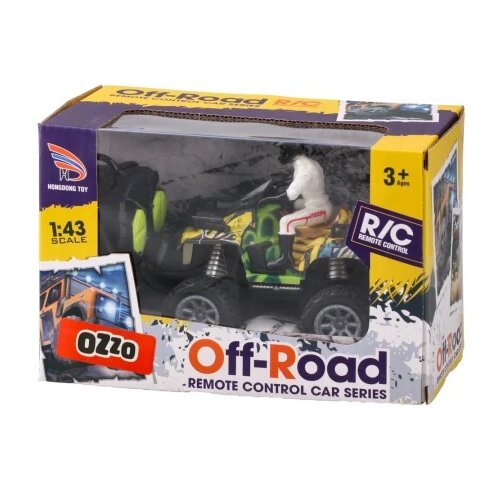 Ozzo Off road, kvad na daljinsko upravljanje sa figurom, maskirni, miks Cene